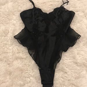 Sexy black teddy!